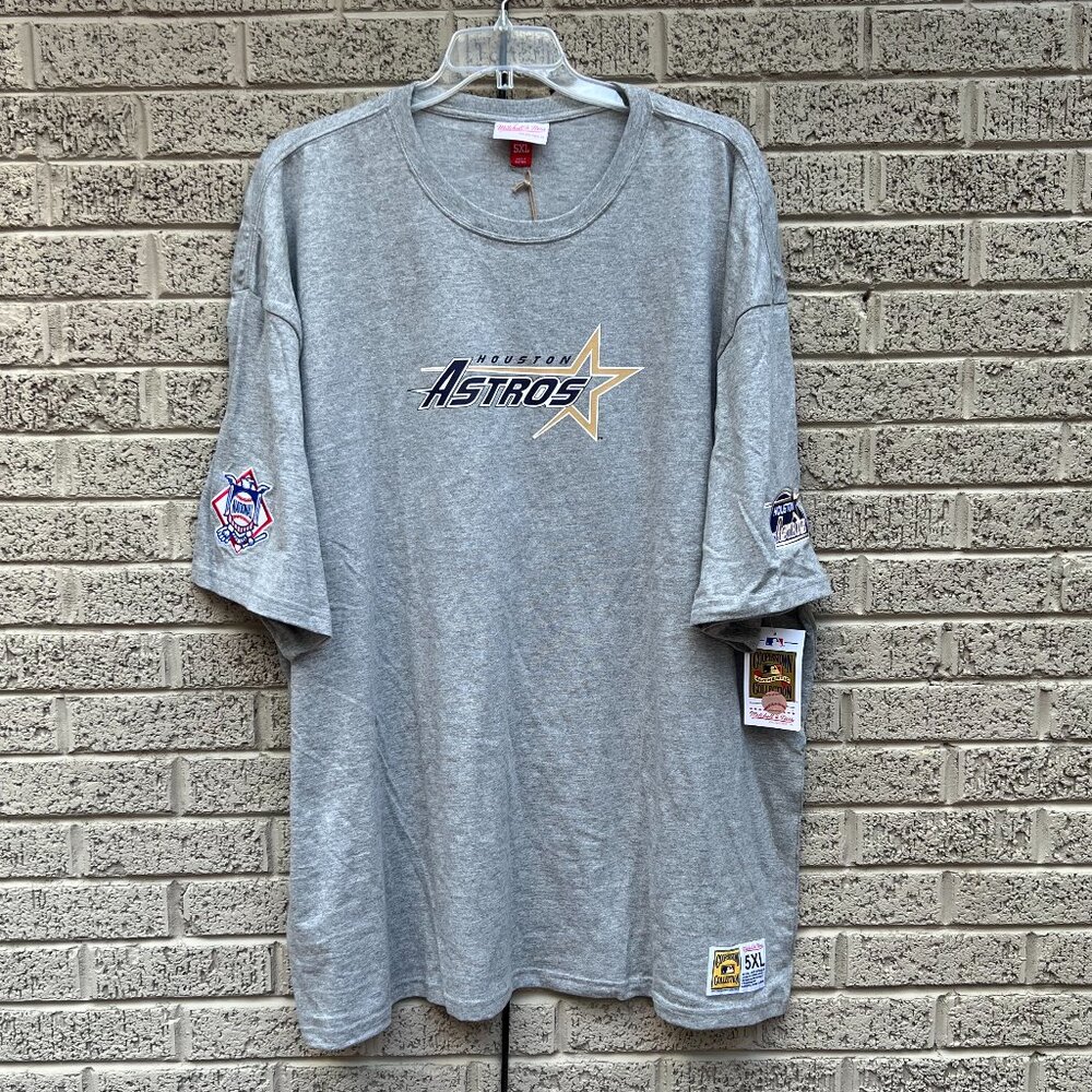 Mitchell & Ness Houston Astros Team Origins Tee NWT 5XL